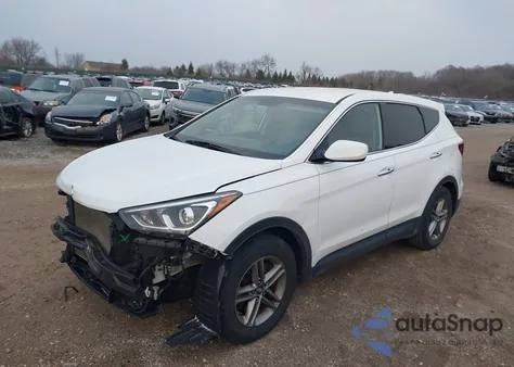 2017 Hyundai Santa Fe Sport 2.4L from USA, damaged, VIN 5XYZTDLB7HG403899